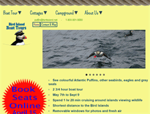 Tablet Screenshot of birdisland.net